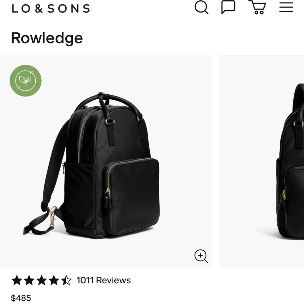 Lo & sons laptop travel nylon backpack